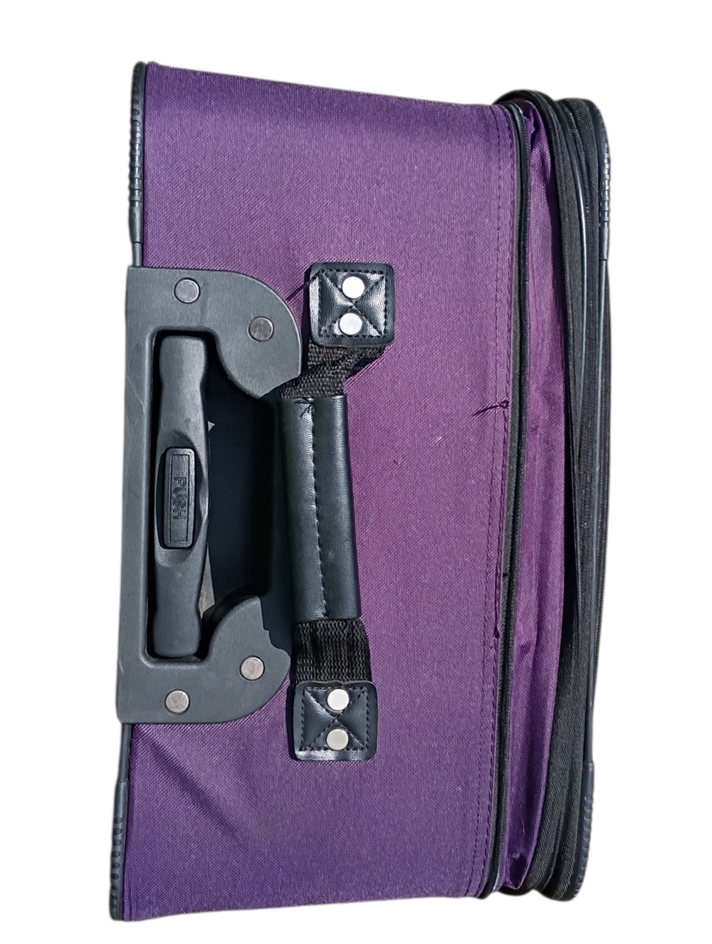 SOLD American Tourister Purple 3 Piece Luggage Set - Picture 3 of 16
